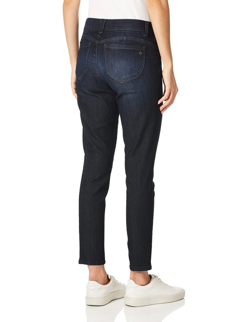 Democracy womens Plus-size "Ab"solution Straight Leg Jeans, Indigo, 22 Plus - Image 3